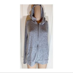 Torrid grey hooded jacket